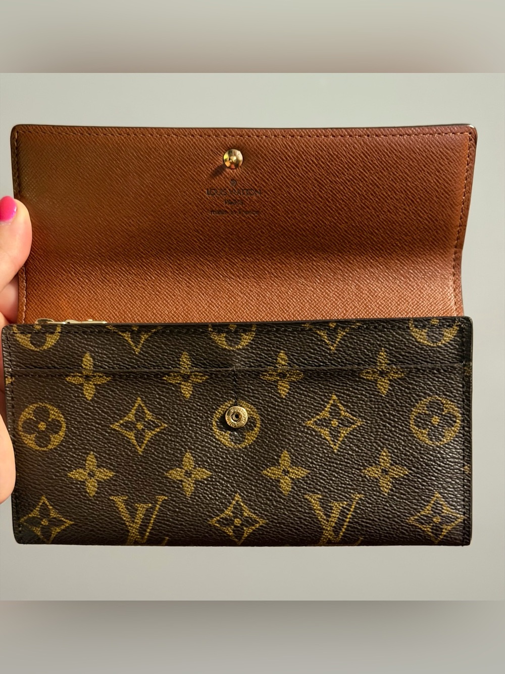Louis Vuitton monogram Sarah wallet - Picture 7 of 16